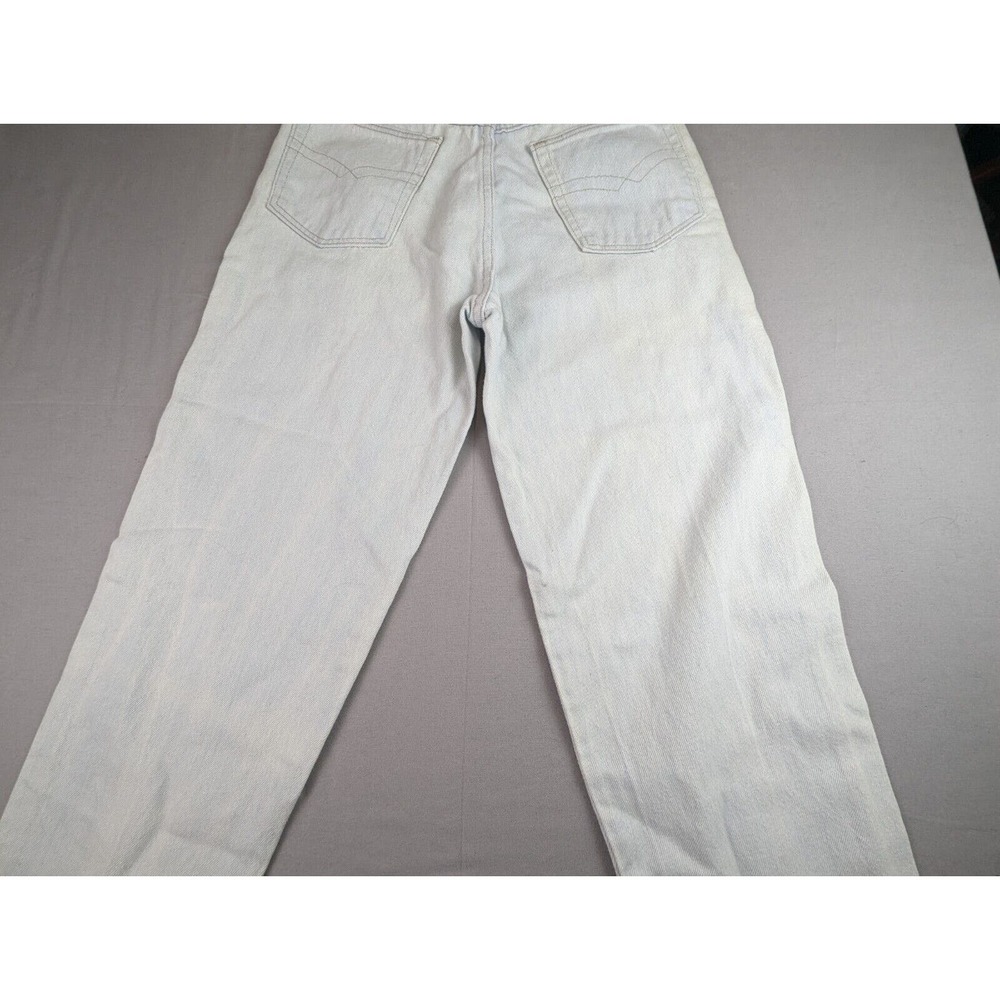 Bugle Boy Men's Jeans Size 29 x 32 Tapered Leg 90s Light Wash Denim Vintage NWT - Picture 15 of 16